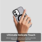 iPhone 17 Case Compatible with MagSafe Anti Drop Hybrid Phone Back Cover - Black