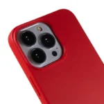 iPhone 15 Pro Max Cell Phone Case 2.0mm Flexible TPU Drop-proof Protective Cover - Red