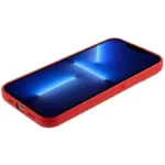 iPhone 15 Pro Max Cell Phone Case 2.0mm Flexible TPU Drop-proof Protective Cover - Red