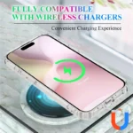 iPhone 17e / 16e Clear Case Compatible with MagSafe TPU + Acrylic Phone Cover