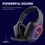 TRUST GXT416 ZIROX LED HEADSET - BLACK