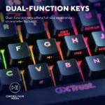 TRUST GXT867 ACIRA 60% MINI GAMING KEYBOARD NORDIC - Billede 3