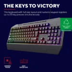 TRUST GXT836 EVOCX GAMING KEYBOARD ND