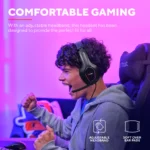 TRUST GXT416 ZIROX LED HEADSET - BLACK