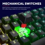 TRUST GXT867 ACIRA 60% MINI GAMING KEYBOARD NORDIC - Billede 5