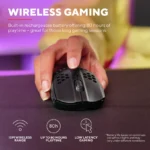 TRUST GXT929 HELOX WIRELESS LIGHTWEIGHT MOUSE - BLACK