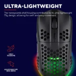 TRUST GXT929 HELOX WIRELESS LIGHTWEIGHT MOUSE - BLACK