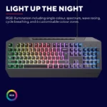 TRUST GXT836 EVOCX GAMING KEYBOARD ND