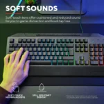 TRUST GXT836 EVOCX GAMING KEYBOARD ND