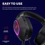 TRUST GXT416 ZIROX LED HEADSET - BLACK