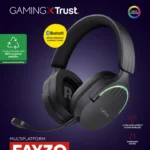 TRUST GXT491 FAYZO WIRELESS HEADSET - BLACK