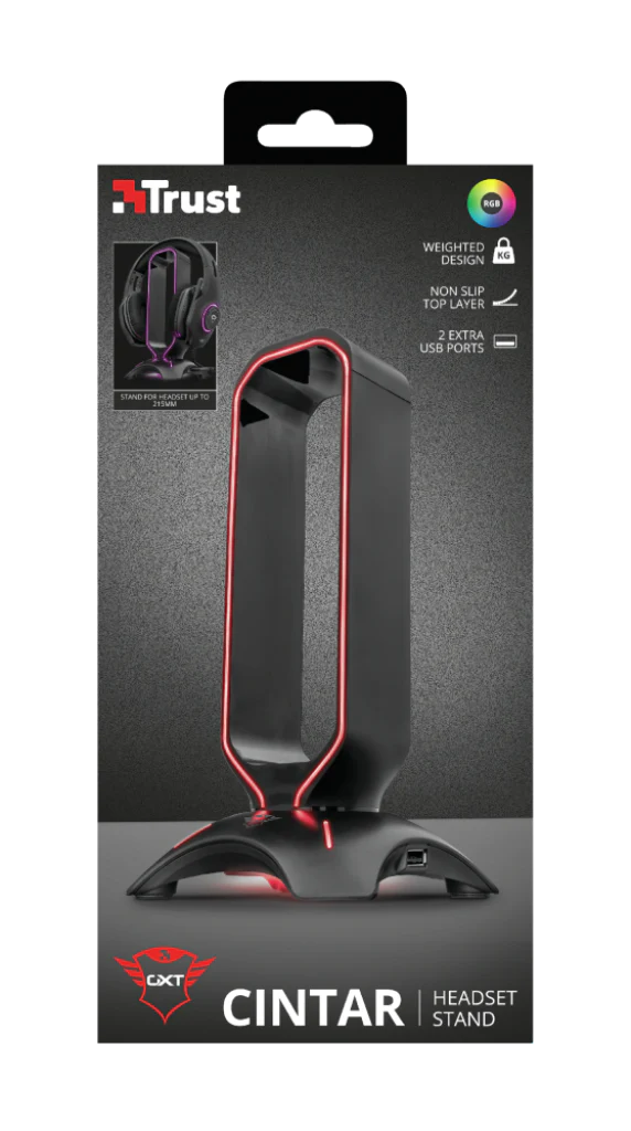 TRUST GXT265 CINTAR RGB HEADSET STAND