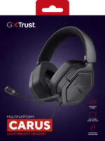 TRUST GXT492 CARUS HEADSET - BLACK