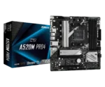 ASRock A520M Pro4 Micro-ATX AM4 AMD A520