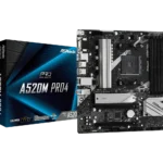 ASRock A520M Pro4 Micro-ATX AM4 AMD A520