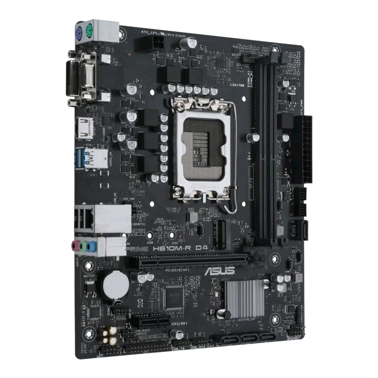 ASUS PRIME H610M-R D4 Micro-ATX LGA1700 Intel H610