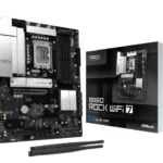 ASRock B860 Rock WiFi 7 ATX LGA1851 sokkel Intel B860