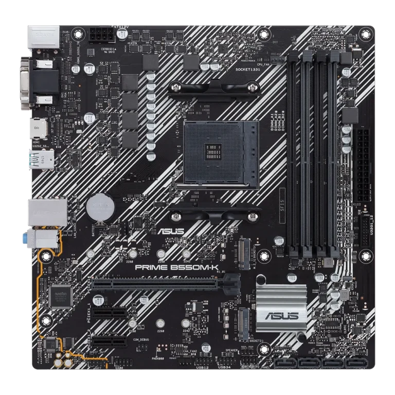 ASUS PRIME B550M-K Micro-ATX AM4 AMD B550