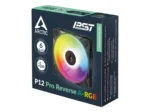 Arctic P12 Pro Reverse A-RGB Fan 1-pack Sort 120 mm