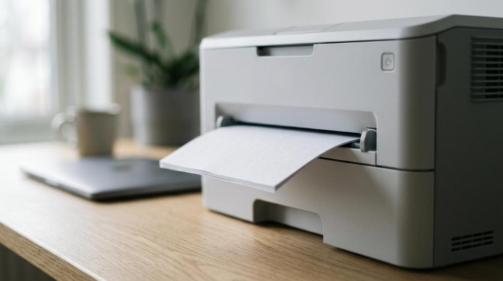 blækprinter eller laserprinter