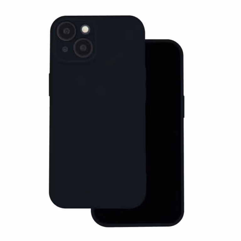 Sort silikone cover til Motorola G15, G15 Power, G17 og G17 Power.