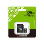 Kingston SD Kort 128GB microSDXC Canvas Select Plus Gen3 Kort + Adapter