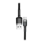 Baseus kabel 2.0 USB til USB-C 3,0 m 2A sort