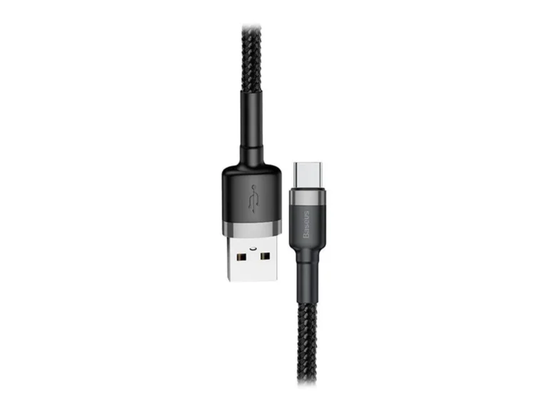 Baseus kabel 2.0 USB til USB-C 3,0 m 2A sort