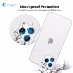 Beskyttelsesglas kamera iPhone 14 / 14 Plus / 15 / 15 Plus Sort Nuglas - Billede 4