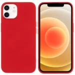 iPhone 12 Mini Silikone Cover - rød