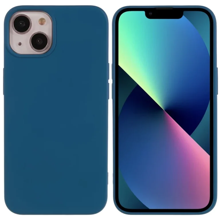 iPhone 13 Mini Silikone Cover - Blå