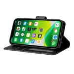iPhone 13 Mini Flipcover med pung - sort