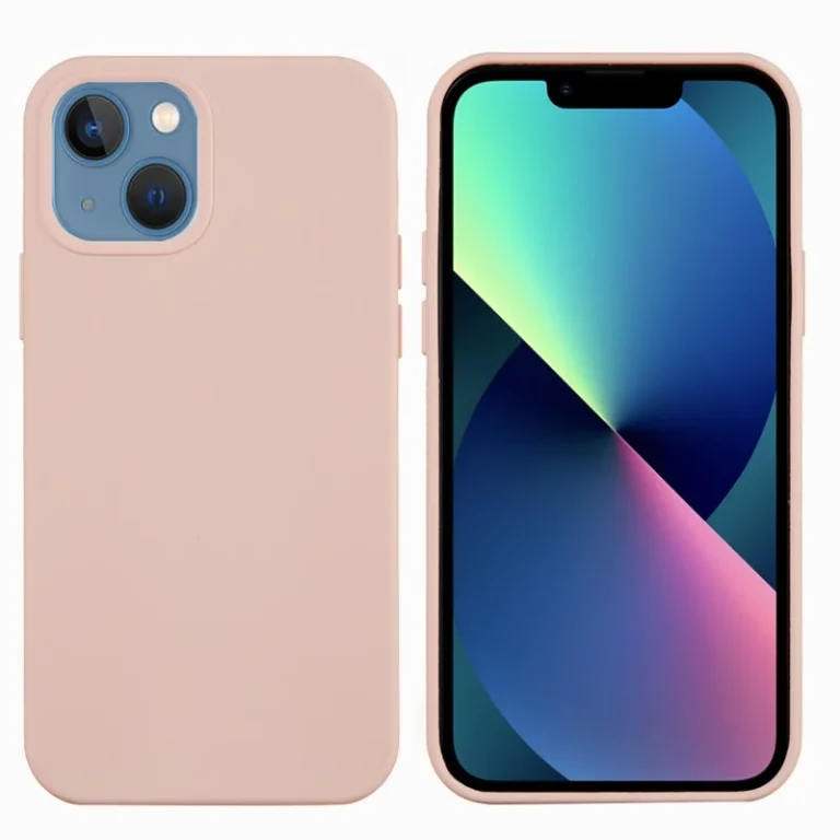 iPhone 13 Silikone Mag Cover - Pink