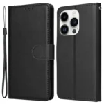 iPhone 14 Pro Flip cover med magnet - sort