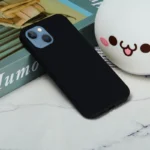 iPhone 15 plus Silikone Cover - Sort