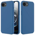 iPhone 16e/17e Silikone Cover - Blå