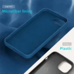 iPhone 16e/17e Silikone Cover - Blå - Billede 4