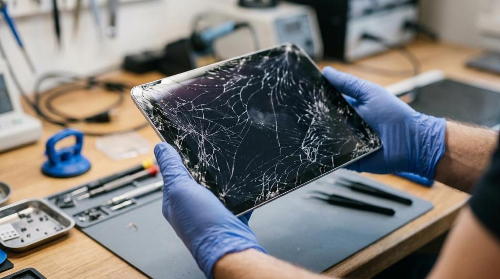 ipad reparation sindal