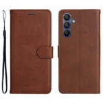 Samsung Galaxy A17 / A26 / A16 Kunstlæder Cover m. Pung – Brun