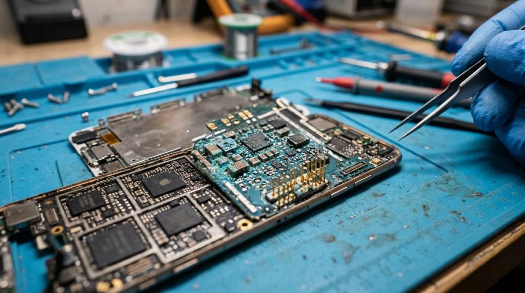 vandskade reparation mobil