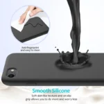 iPhone 7 / 8 / SE 2020 / SE 2022 Silikone Cover - Sort