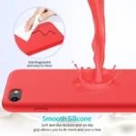 iPhone 7 / 8 / SE 2020 / SE 2022 Silikone Cover - Rød