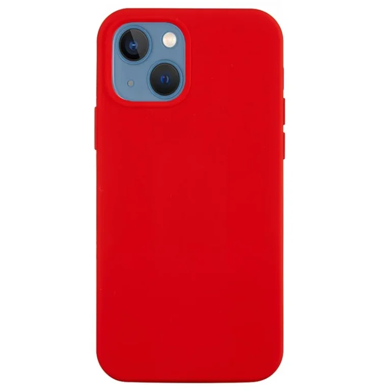 iPhone 14 Plus Silikone Cover - Rød