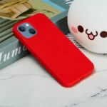 iPhone 14 Plus Silikone Cover - Rød