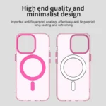 iPhone 13 Pro Candy MagSafe Cover - Rød - Billede 2