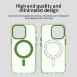 iPhone 13 Pro Candy MagSafe Cover - Grøn - Billede 2