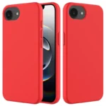iPhone 16e/17e Silikone Cover - Rød