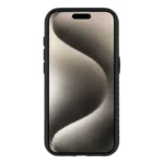 iPhone 15 Pro Stødsikkert Cover med Stander – Navy Blå