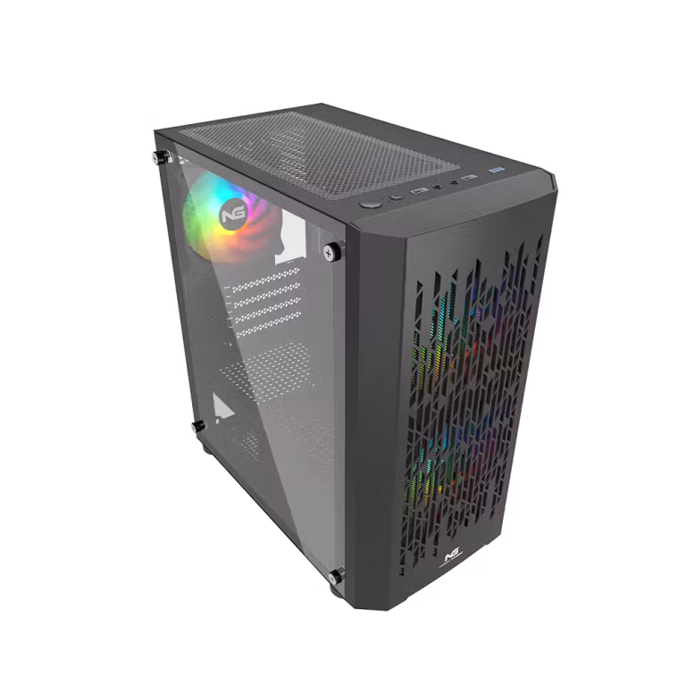 Nordic Gaming Fenris RGB Mini Tower micro-ATX Sort