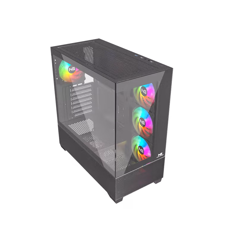 Nordic Gaming Hugin RGB Tower ATX Sort